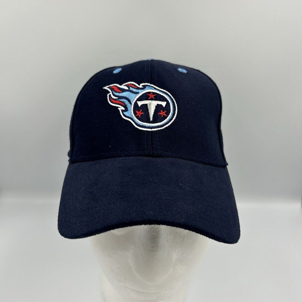 Vintage Tennessee Titans NFL‎ Game Day Team Apparel Structured OSFM Hat Cap